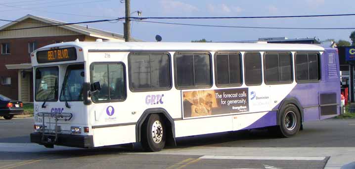 GRTC Gillig Phantom 216